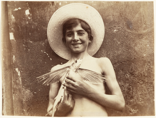 Boy with Flying Fish