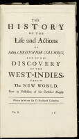 The History of the Life and Actions of Adm. Christopher Columbus, and of his Discovery of the West-Indies, Call'd The New World, Now in the Possession of his Catholick Majesty