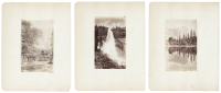 Six albumen photographs of Yosemite