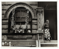 Woman in Doorway, 105th Street, New York