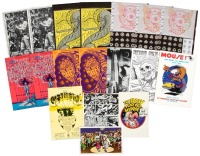 Nineteen Counterculture and Rock postcards