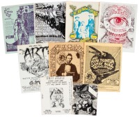 Fourteen Rock and Counterculture handbills