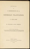 Journal of a Residence on a Georgian Plantation in 1838-1839