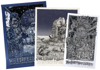 Three David Welker rock posters