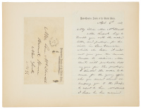 Autograph letter from Ulysses S. Grant to Mrs. General McDowell