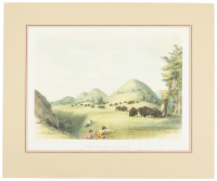 No. 11. Buffalo Hunt, Approaching a Ravine
