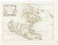 L'America Settentrionale. Nuovamente Corretta et Accresciuta Secondo le Relationi Piu Moderne da Guglielmo Sansone Geografo di S.M. Christianisa. e Data in Luce da Gio. Giacomo de Rossi, in Roma nella sua Stamperia alla Pace, l'Anno 1677