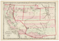 Johnson's California, Territories of New Mexico and Utah