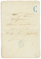 Manumission document (expediante) verifying the status of two freed Cuban slaves