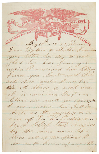 Letter from Union solider in Tennessee disgusted with slavery