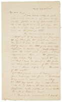 Partial Autograph Letter by Commander in Chief of the Mexican Navy
