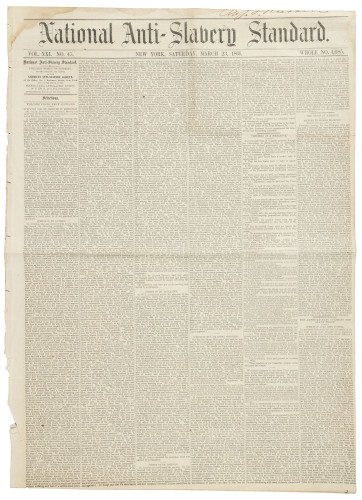 National Anti-Slavery Standard