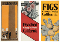 Three promotional booklets for Fresno California