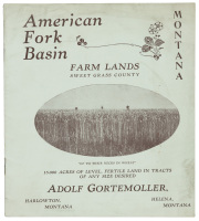 American Fork Basin. Montana.