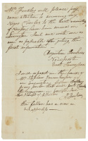 Reward document for runaway slave from Newport, East Tennessee