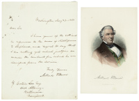 Letter signed by Millard Filmore