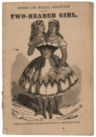 History and Medical Description of the Two-Headed Girl: sold by her agents for her special benefit, at 25 cents