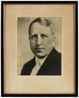 Inscribed portrait of William Randolph Hearst