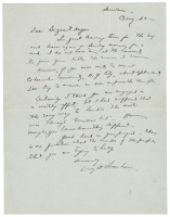 Autograph letter signed by Dwight D. Eisenhower