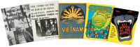 Twelve Black Panther and related radical booklets and newspapers