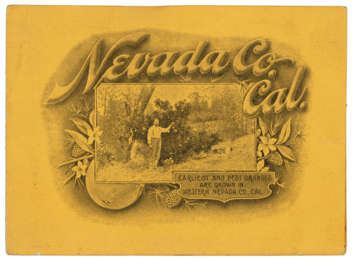 Nevada Co. Cal. (wrapper title)