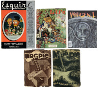 Collection of ephemera by three African-American artists of the early 20th century