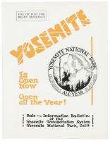 Yosemite is Open Now - Open all the Year!