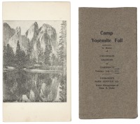 Camp Yosemite Fall - In Honor of Cincinnati Chamber of Commerce, Tuesday, July 13, 1915