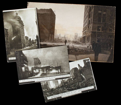 Collection of San Francisco Earthquake Postcards and Photos