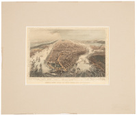 Birds Eye View of New York and Environs