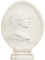 Contemporary bust of Ralph Waldo Emerson