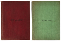 Two survey books of large scale cadastral maps of blocks in San Francisco