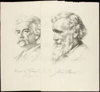 24 lithographed portraits