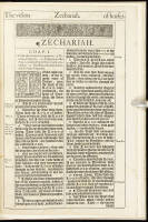 A Leaf from the 1611 King James Bible with "The Noblest Monument of English Prose" by John Livingston Lowes & "The Printing of the King James Bible" by Louis I. Newman