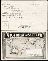 Victoria for the Settler