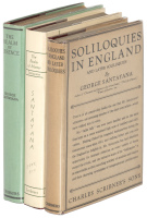 Three First Editions from George Santayana