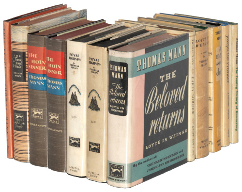 Ten titles by Thomas Mann in English