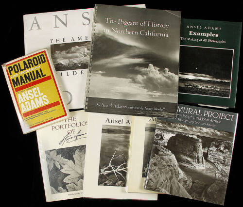 12 first editions on or by Ansel Adams