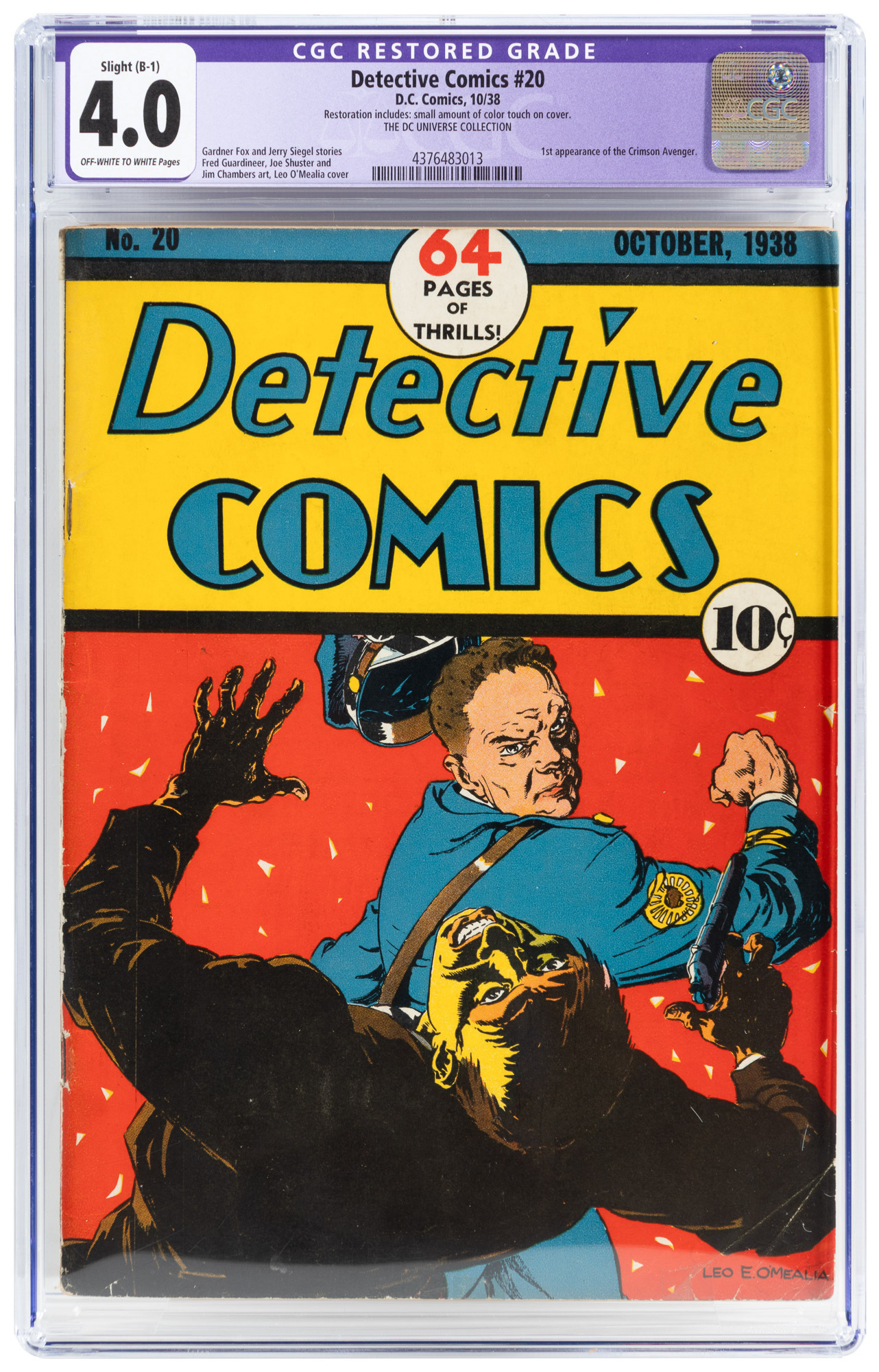DETECTIVE COMICS No. 20