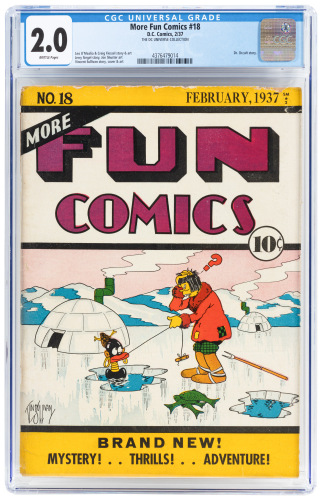 MORE FUN COMICS No. 18