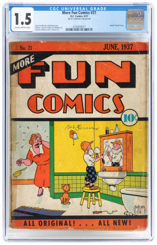 MORE FUN COMICS No. 21