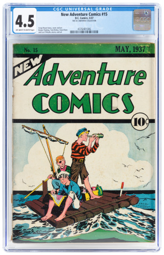 NEW ADVENTURE COMICS No. 15