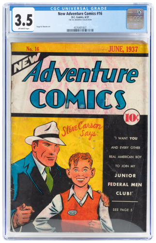 NEW ADVENTURE COMICS No. 16