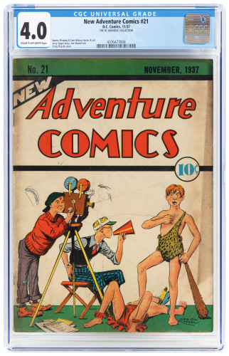 NEW ADVENTURE COMICS No. 21
