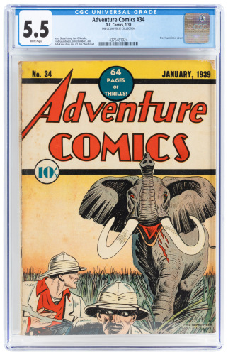 ADVENTURE COMICS No. 34