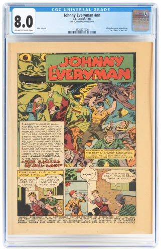 WORLD'S FINEST COMICS [No Number] * JOHNNY EVERYMAN Promotional Comic