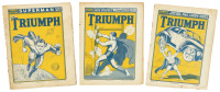 TRIUMPH * Lot of 19 Issues * Superman's UK Debut