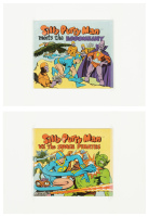 SILLY PUTTY MAN Meets the EGGOMEANY [and] SILLY PUTTY MAN vs. The SPACE PIRATES * Lot of Two Promo Comics