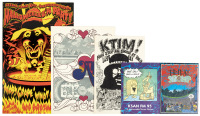 Five rock posters related to Northern CA radio stations