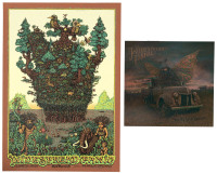 Two Widespread Panic posters by Marq Spusta